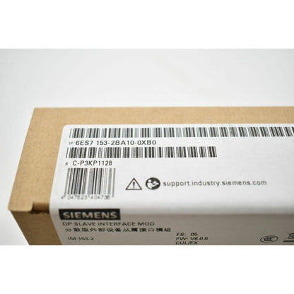 Siemens 6ES7 153-2BA10-0XB0 PROFIBUS DP Slave Interface Module box
