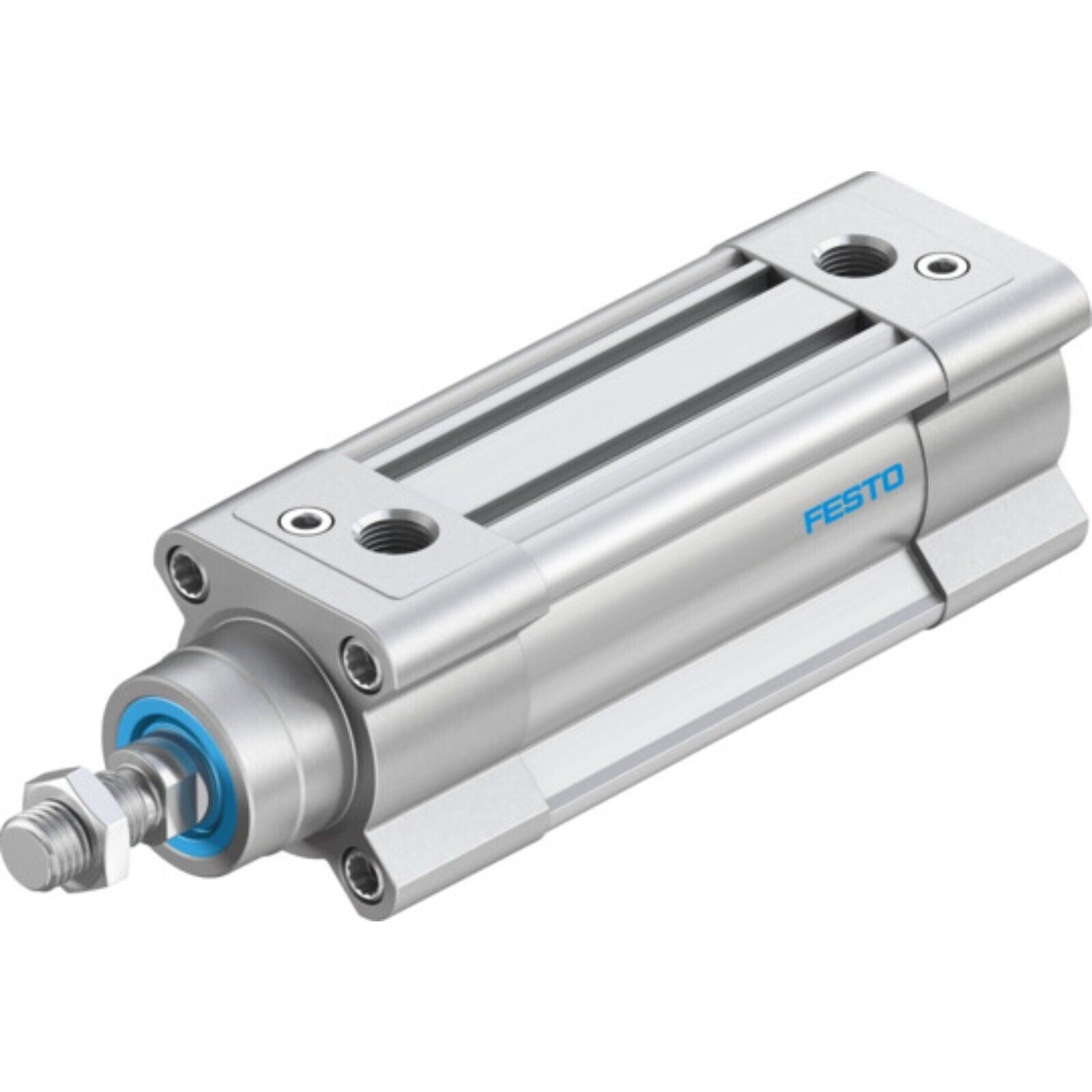 Festo DSBC-40-50-PPVA-N3 ISO standard cylinder, silver pneumatic component