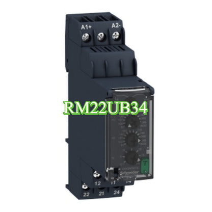 Schneider RM22UB34 control relay, a key component in industrial automation.