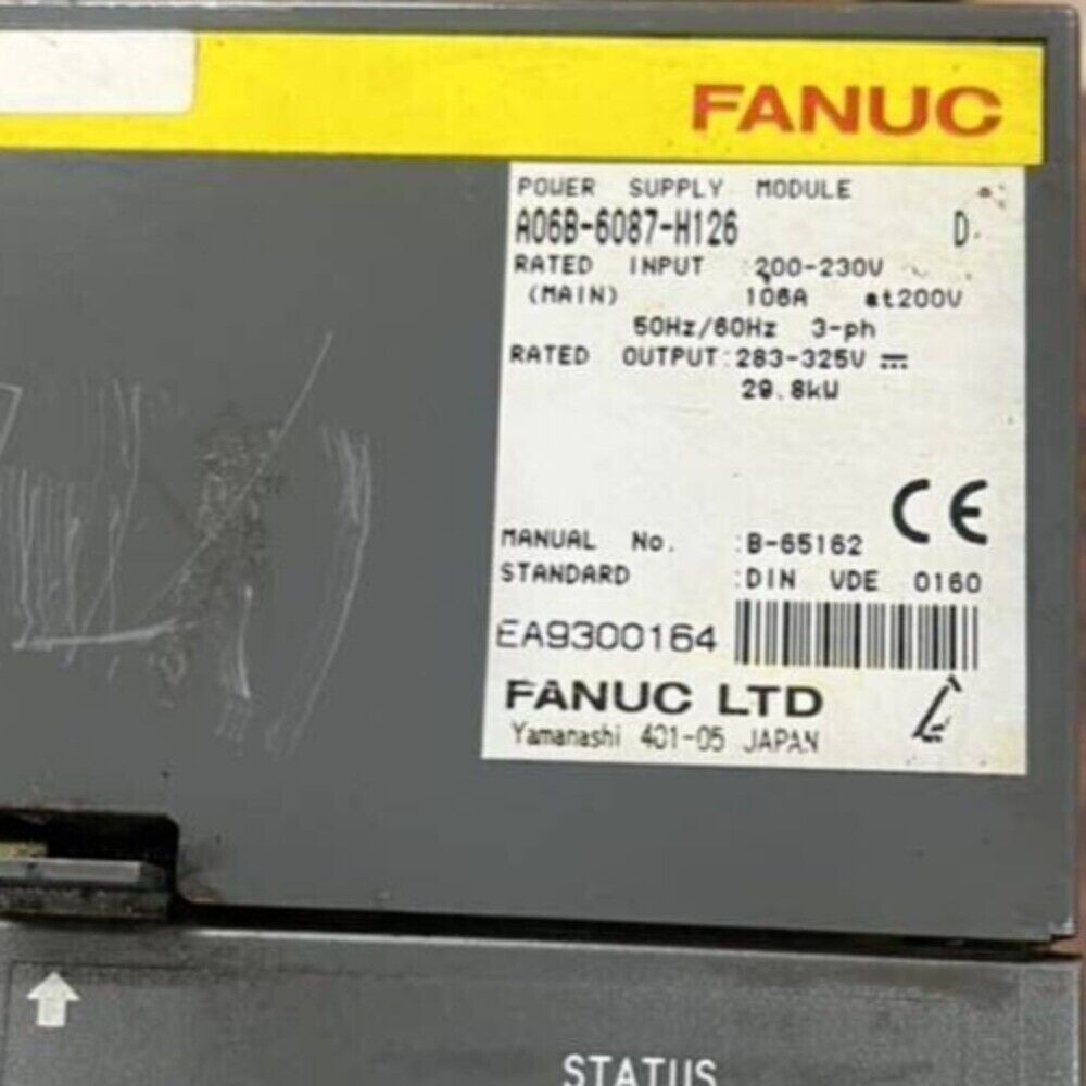 FANUC A06B-6087-H126 Power Supply Module, Industrial Automation Part