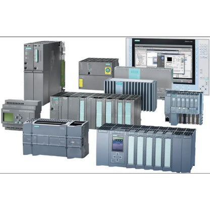 Siemens industrial automation equipment, including PLCs, HMIs, and control modules. New & refurbished parts available.