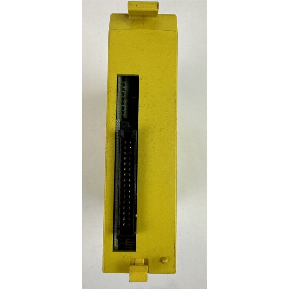 FANUC A03B-0819-C011 I/O Interface Module AIF01A, yellow industrial automation part with connector and ports