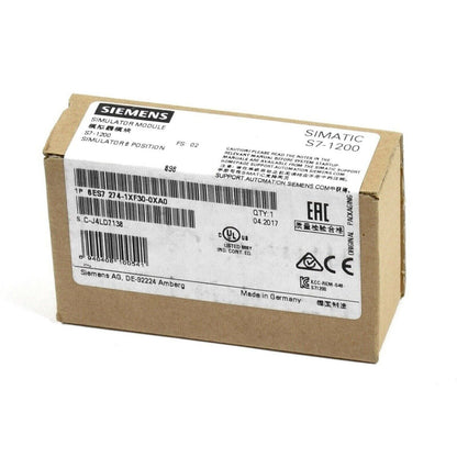 Siemens S7-1200 Simulator Module 6ES7 274-1XF30-0XA0, industrial automation part, Made in Germany