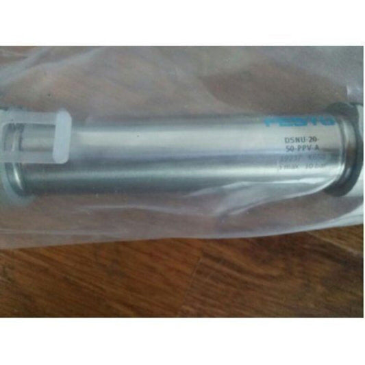 Festo DSNU-20-50-PPV-A Cylinder, Industrial automation part in plastic packaging