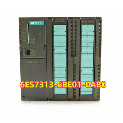 SIMATIC S7-300 CPU 313C module, 6ES7313-5BE01-0AB0, Siemens industrial automation part with I/O.