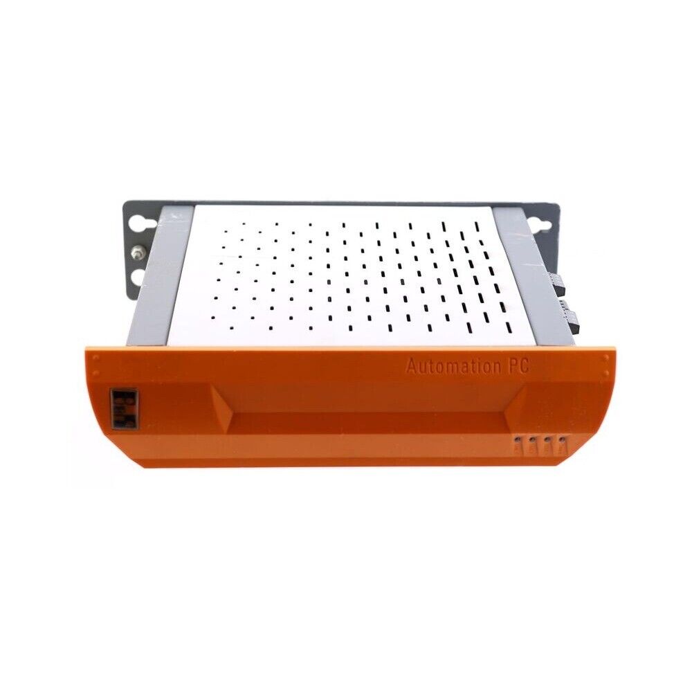 B&R 5PC600.SX01-00 AUTOMATION PC, orange and gray industrial panel PC.