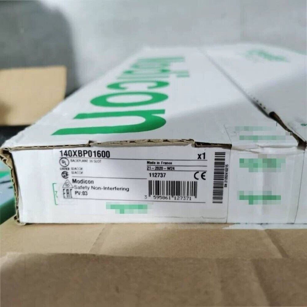 Schneider Electric Modicon 140XBP01600 Backplane, industrial automation part, fast shipping.
