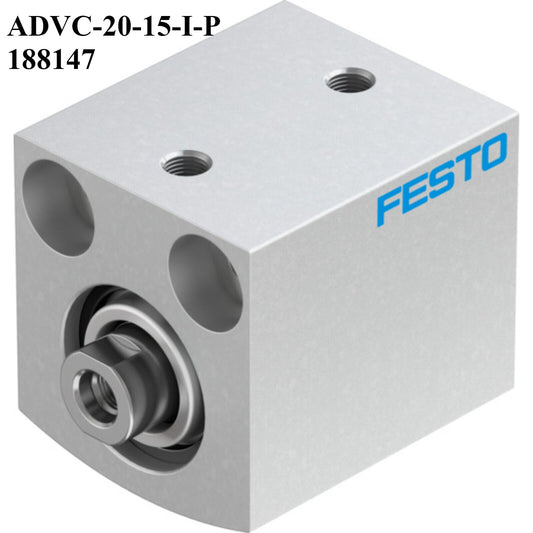 Festo ADVC-20-15-I-P 188147 short stroke cylinder, industrial automation part