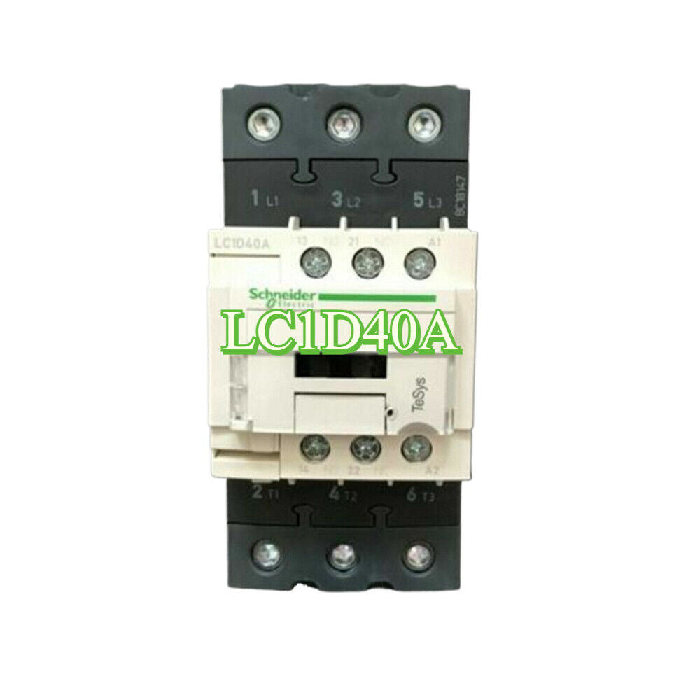 Schneider LC1D40A AC Contactor - Industrial Automation Component