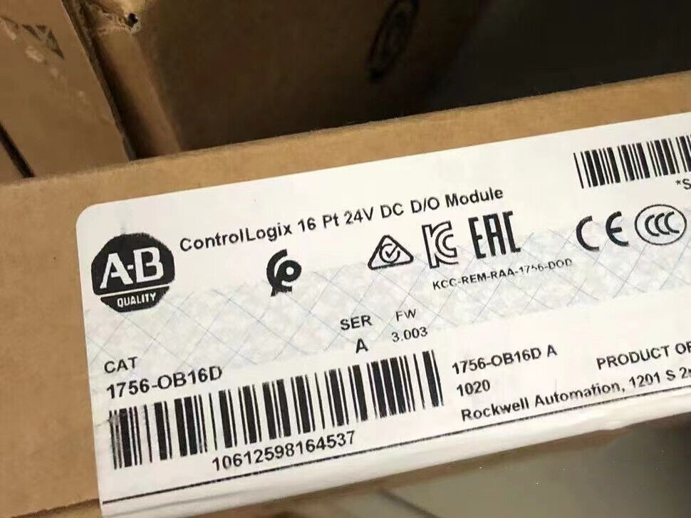 New Sealed Allen-Bradley AB 1756-OB16D /A ControlLogix PLC DC Ouput Module ！