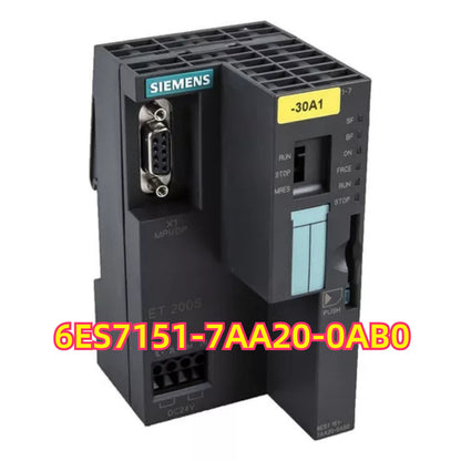 Siemens SIMATIC S7-1500 6ES7151-7AA20-0AB0 DP IM151-7 CPU, industrial automation component, black.