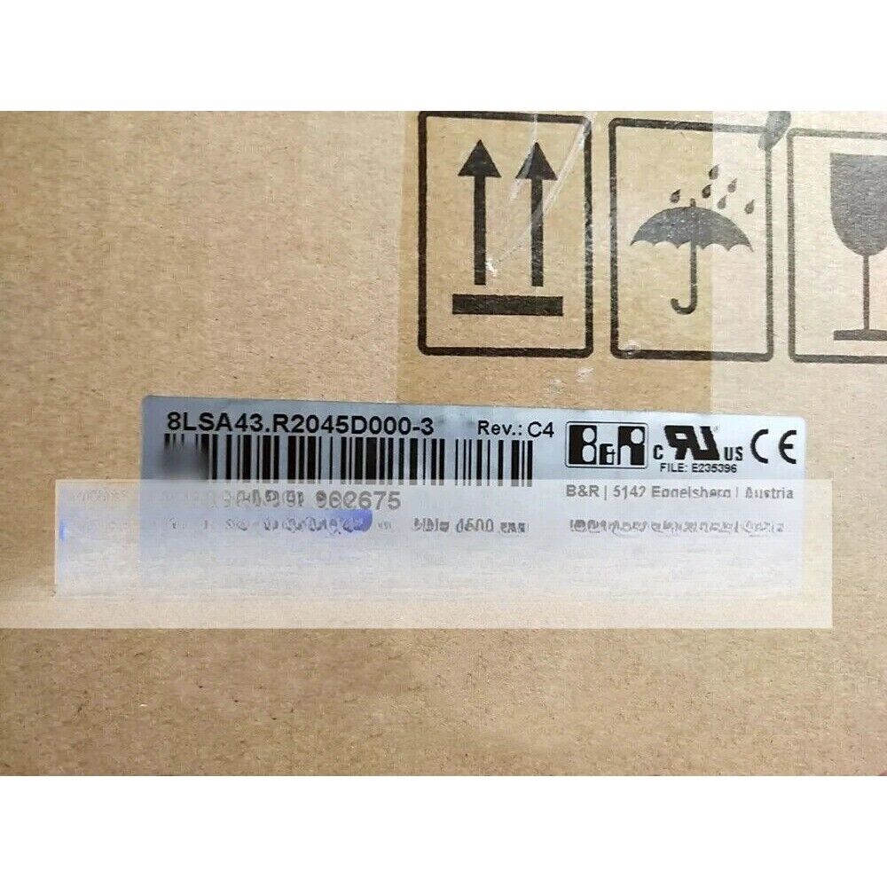 B&R 8LSA43.R2045D000-3 servo motor box, industrial automation part. with CE certification