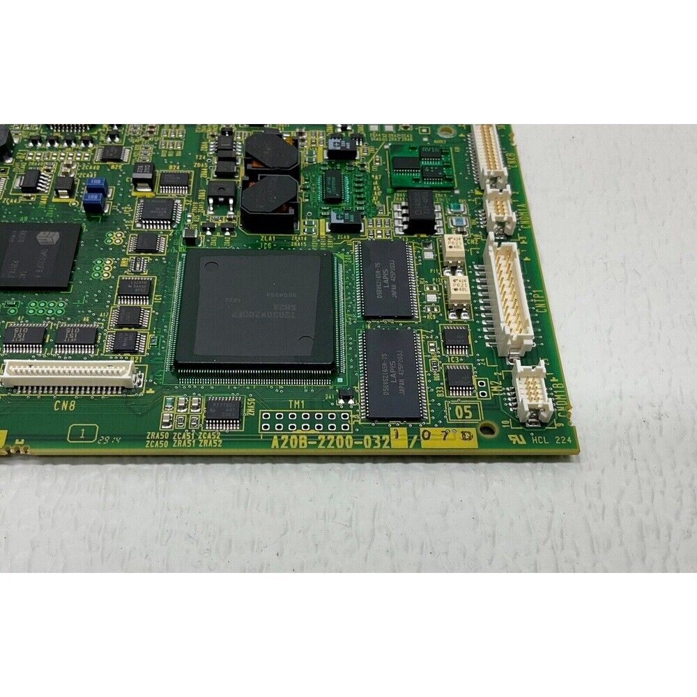 FANUC A20B-2200-0321/07D Control Board, new PLC module for industrial automation. Contains various chips and connectors.