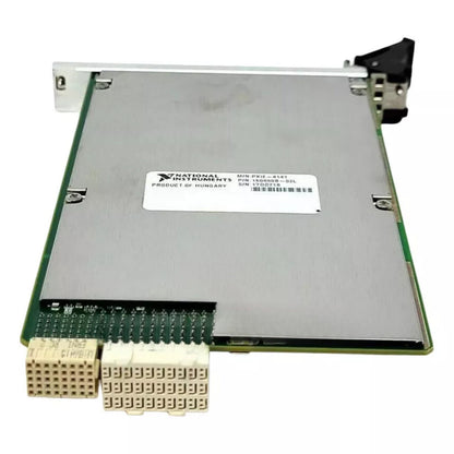 National Instruments PXIe-4141 Module, industrial automation component. Made in Hungary.