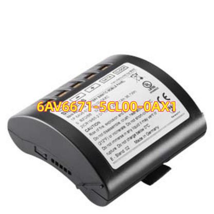 Siemens 6AV6671-5CL00-0AX1 Battery for Mobile Panel, Black, product from Germany, industrial automation part
