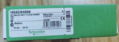 Schneider Electric 140ACI04000 PLC Analog Input Module Box