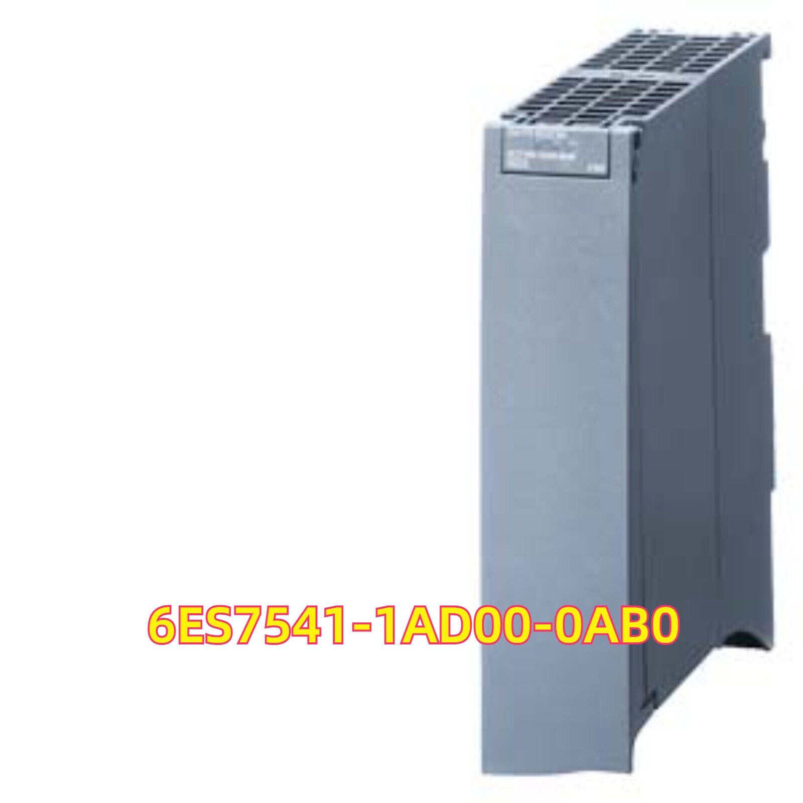 Siemens S7-1500 communication module, model 6ES7541-1AD00-0AB0, industrial automation equipment in gray.