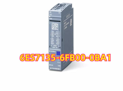 Siemens ET 200SP Analog Output Module 6ES7135-6FB00-0BA1, gray industrial automation equipment.