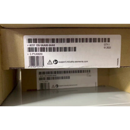 Siemens 6ES7 155-5AA00-0AA0 Interface Module packaging, industrial automation part