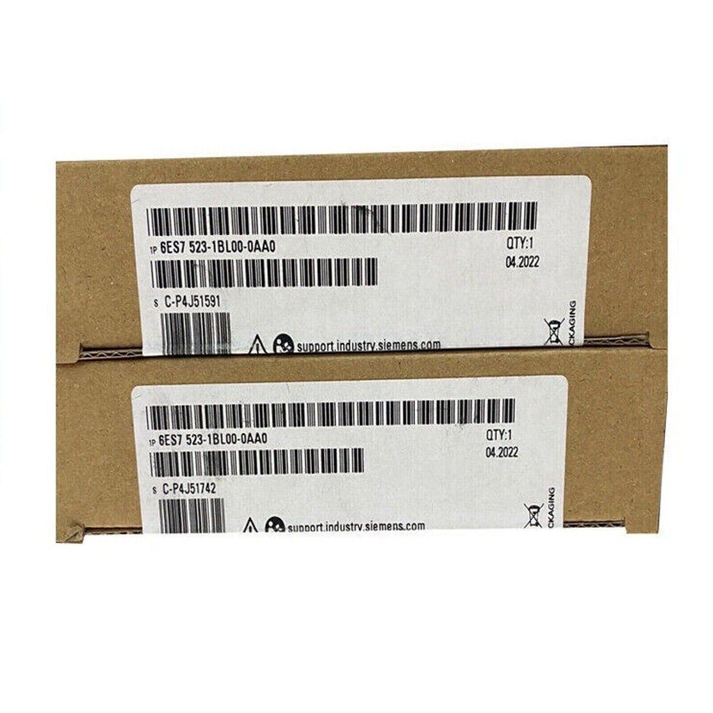 Siemens SIMATIC S7-1500 digital module box, model 6ES7 523-1BL00-0AA0, QTY:1