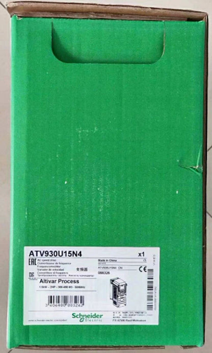 Schneider Electric ATV930U15N4 drive new in box, industrial automation part