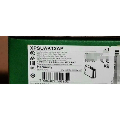 Schneider Electric XPSUAK12AP safety module, Harmony 24V AC/DC, industrial automation component