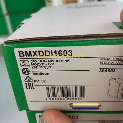 Schneider Electric BMXDDI1603 Digital Input Module, 16-channel, 48VDC Sink, Industrial Automation