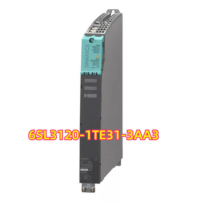 Siemens SINAMICS S120 Drive System PM240-2 power module, 6SL3120-1TE31-3AA3, for industrial automation.