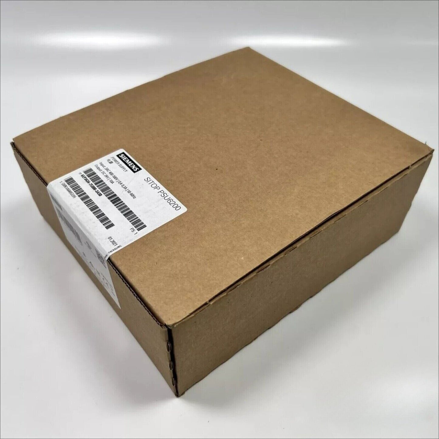 Siemens SITOP PSU6200 power supply unit in original packaging. Model 6EP3434-7SB00-3AX0.