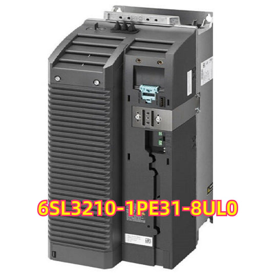 Siemens SINAMICS G120 Power Module 6SL3210-1PE31-8UL0, black and gray industrial equipment