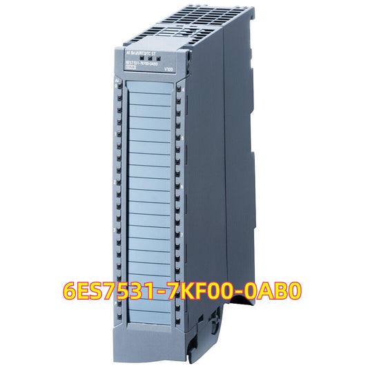 SIMATIC S7-1500 Analog Input Module 6ES7531-7KF00-0AB0, gray industrial automation part with text