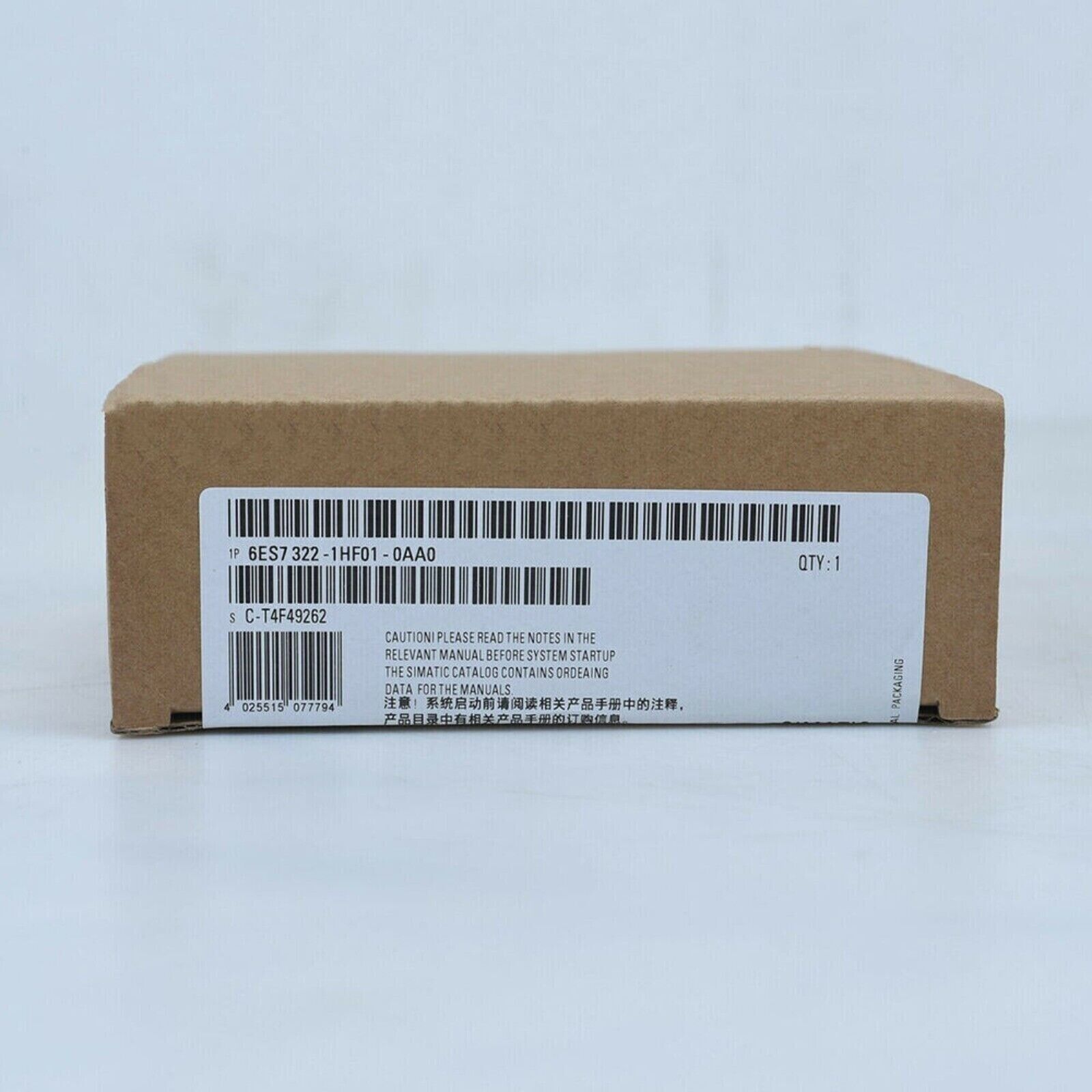 Siemens SIMATIC S7-300 6ES7322-1HF01-0AA0 Digital Output Module box, 24 V DC, QTY:1, Industrial automation part