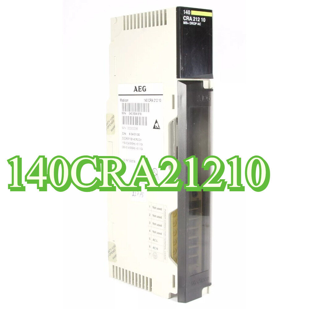 Schneider Electric 140CRA21210 PLC Module, New In Box, AEG Modicon
