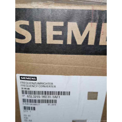 Siemens Frequency Converter 6SL3210-1KE31-1AF1, industrial automation part, PLC module,  industrial automation parts.