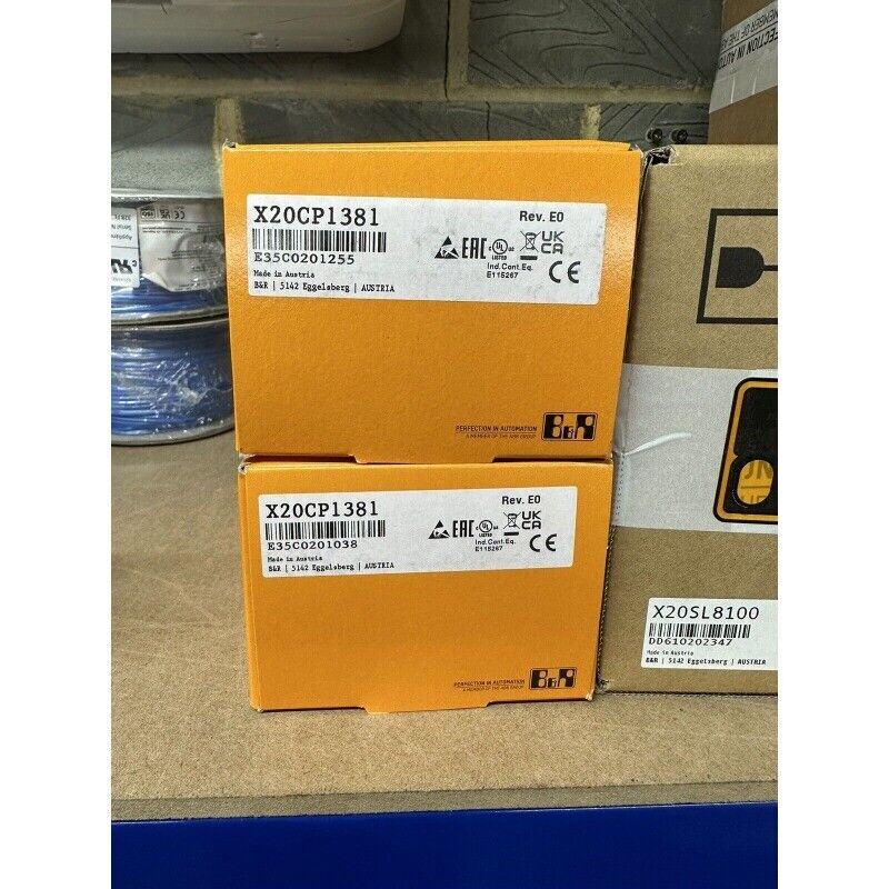 B&R X20CP1381 PLC Module Boxes - Industrial Automation Parts