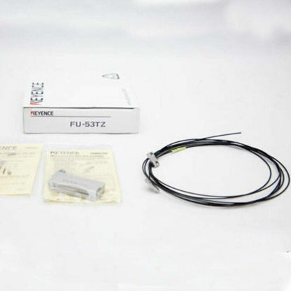 Keyence FU-53TZ Fiber Optic Sensor Kit, new in box, industrial automation part.