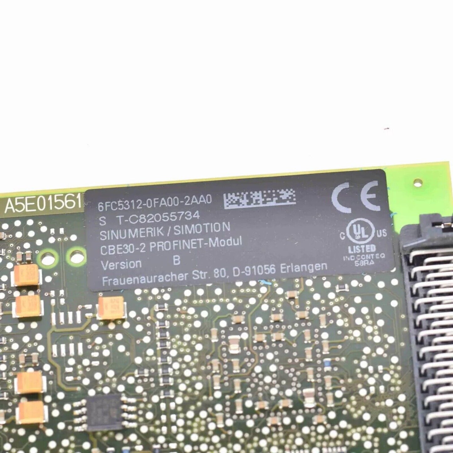 Siemens 6FC5312-0FA00-2AA0 PLC module, industrial automation part. Product ID: 6FC5 312-0FA00-2AA0