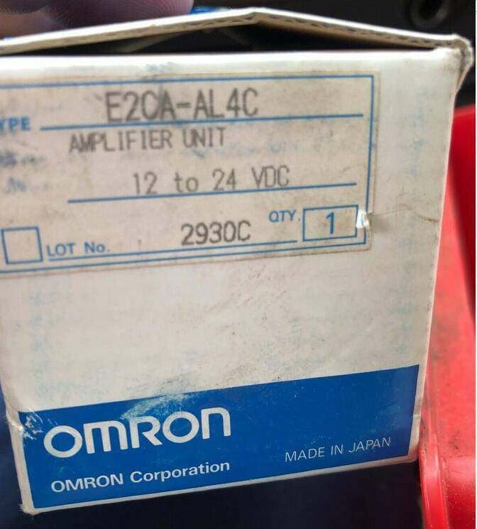 OMRON E2CA-AL4C Amplifier Unit, 12 to 24 VDC, industrial automation part