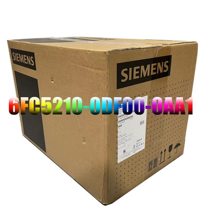 Siemens 6FC5210-0DF00-0AA1 PLC Module Box, industrial automation part, brown cardboard packaging.