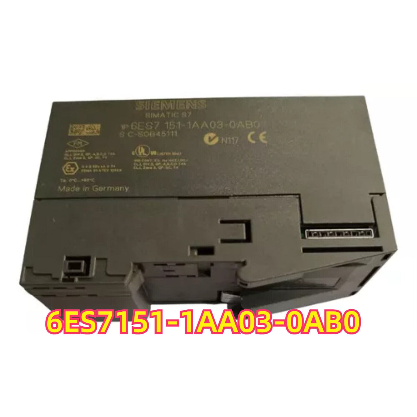 Siemens SIMATIC ET 200S interface module 6ES7151-1AA03-0AB0, PROFINET port, industrial automation part