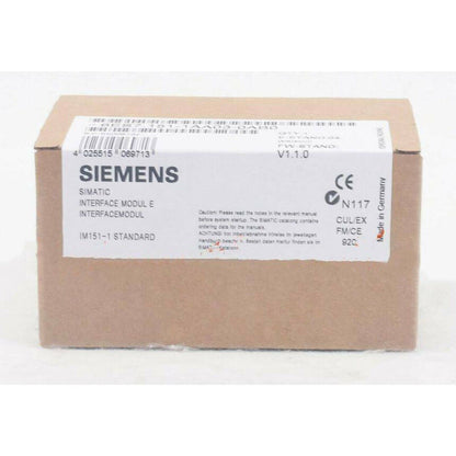 Siemens SIMATIC IM151-1 Standard Interface Module in Box - Industrial Automation Part