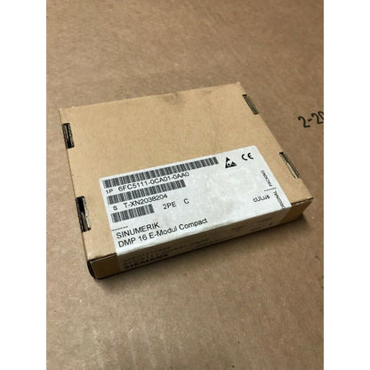 Siemens 6FC5111-0CA01-0AA0 electronic module for CNC DMP Compact, brown cardboard packaging