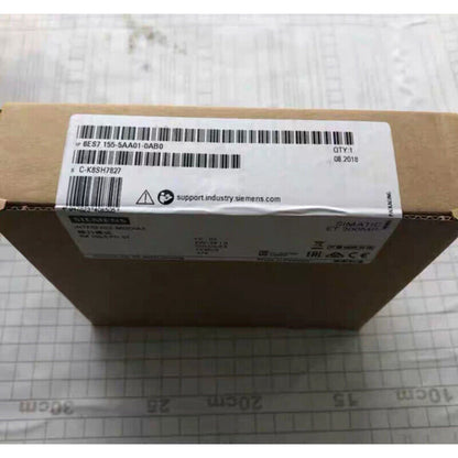 SIMATIC ET 200MP interface module 6ES7155-5AA01-0AB0 product packaging box, Siemens automation part.
