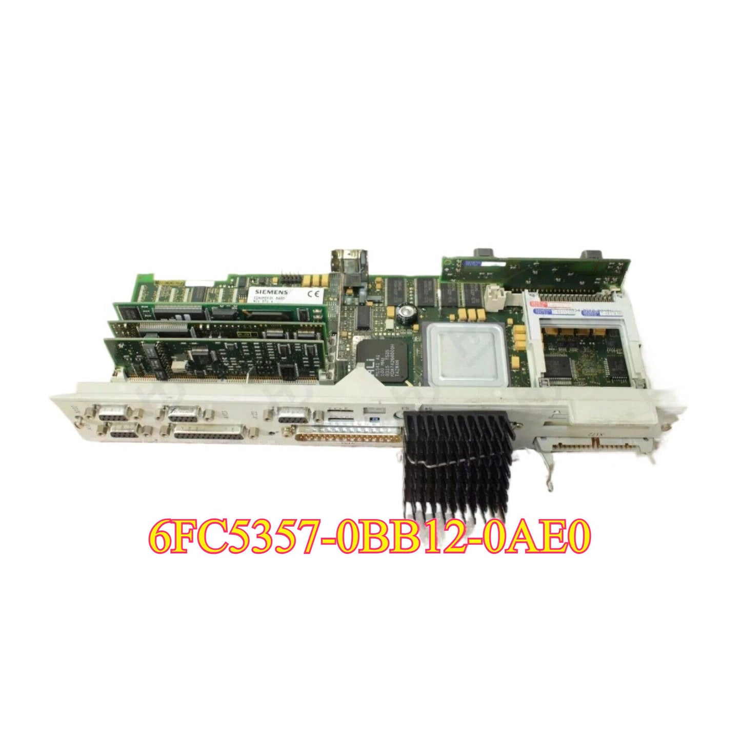 Siemens SINUMERIK 840D/DE NCU 571.4 PLC module 6FC5357-0BB12-0AE0, industrial automation part.