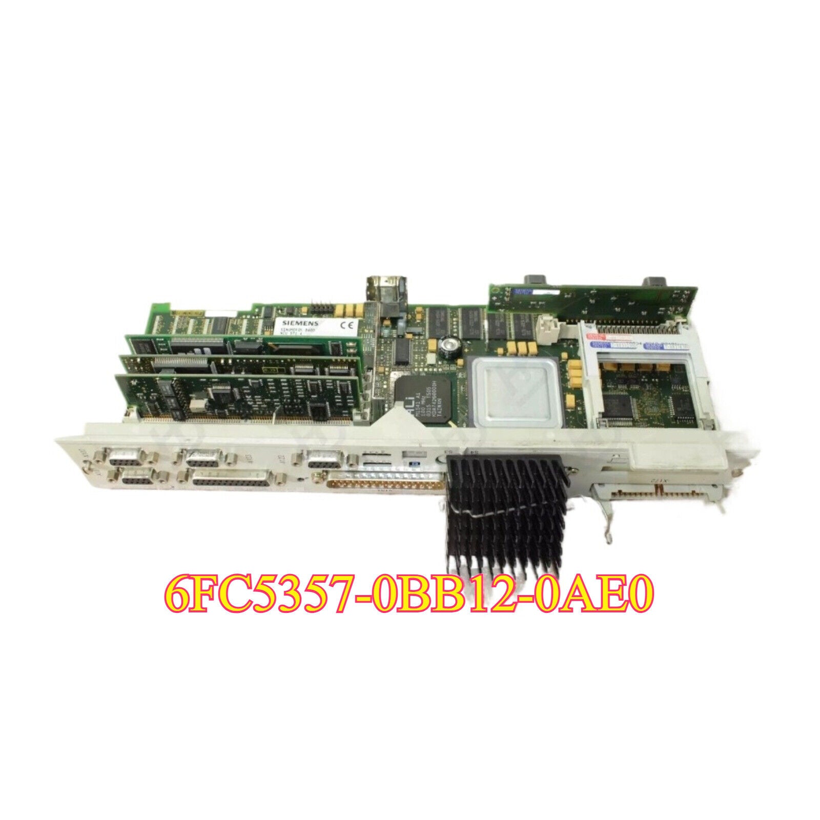 Siemens SINUMERIK 840D/DE NCU 571.4 PLC module 6FC5357-0BB12-0AE0, industrial automation part.