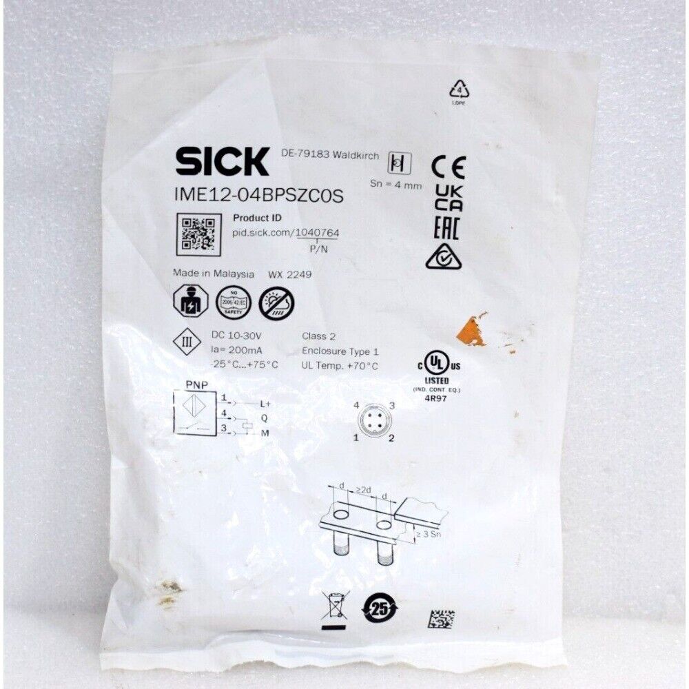 SICK | IME12-04BPSZC0S | Proximity Switch Sensor – Rabwellplc