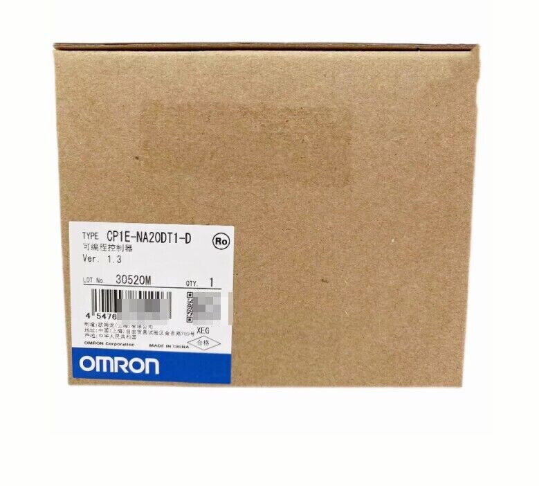 Omron CP1E-NA20DT1-D PLC in Box