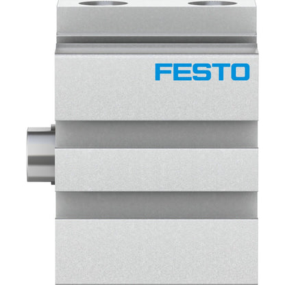Festo ADVC-32-10-I-P Short Stroke Cylinder, Silver Pneumatic Component