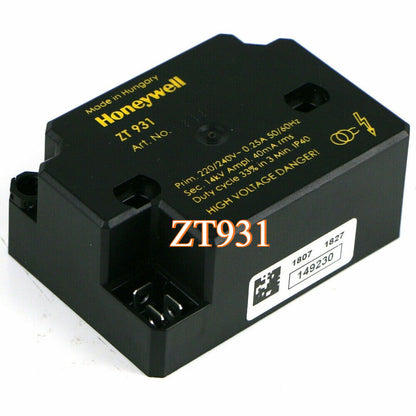Honeywell ZT931 sensor, black, high-voltage industrial automation part, new in box.