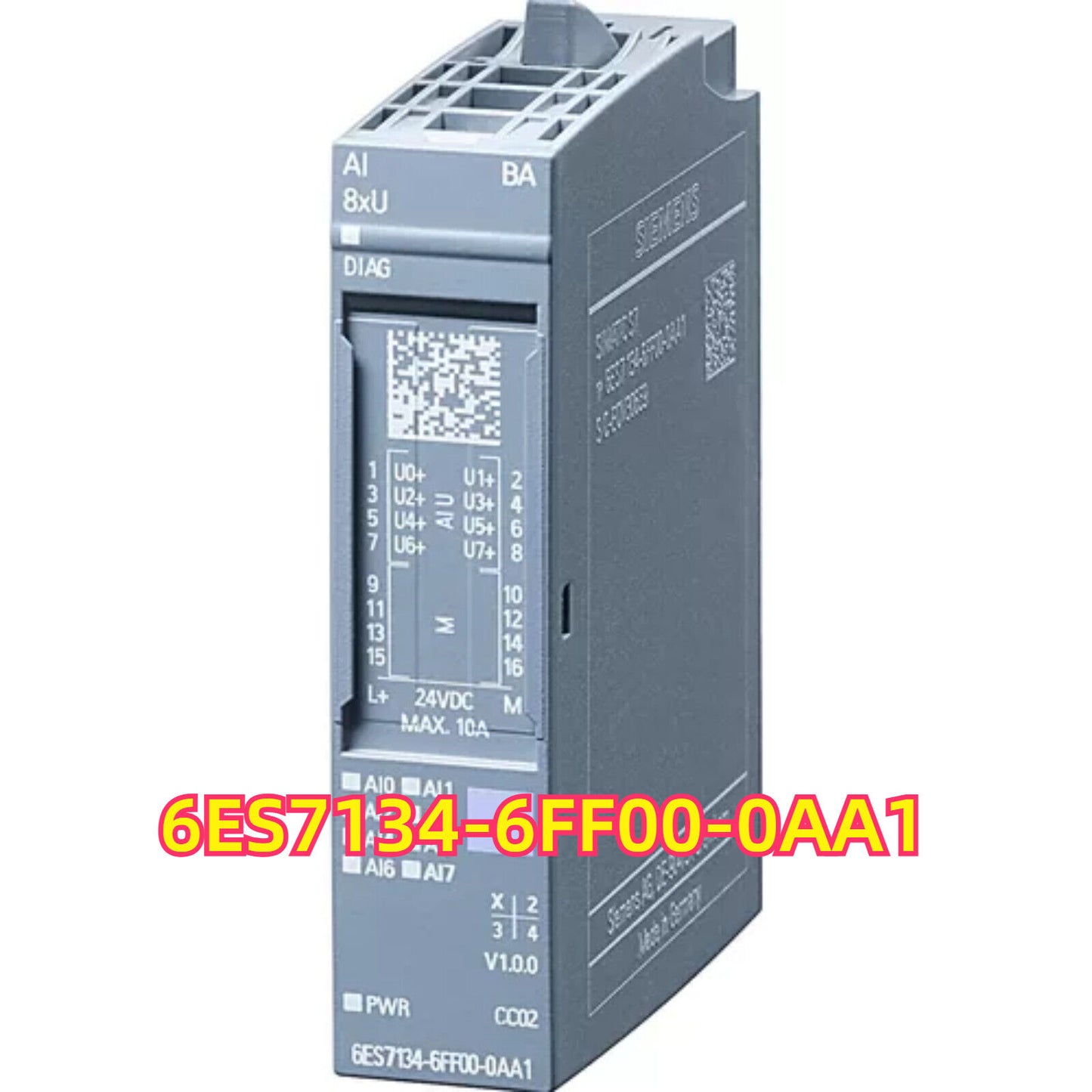 Siemens ET 200SP Analog Input Module 6ES7134-6FF00-0AA1, Industrial Automation Part